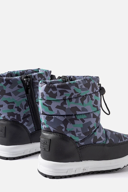 Bottes d'hiver noires et grises, «...