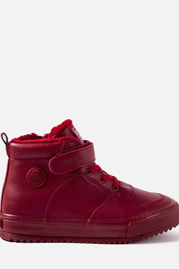 Bottines d'hiver rouges, «...