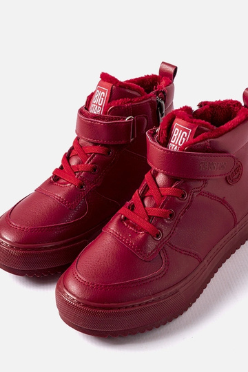 Bottines d'hiver rouges, «... 2