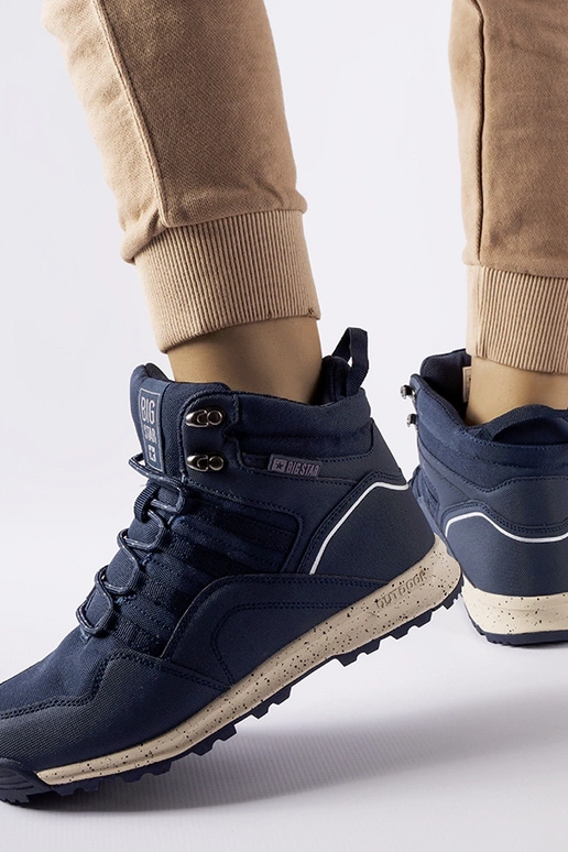 Bottes Big Star bleues KK274611 NAVY