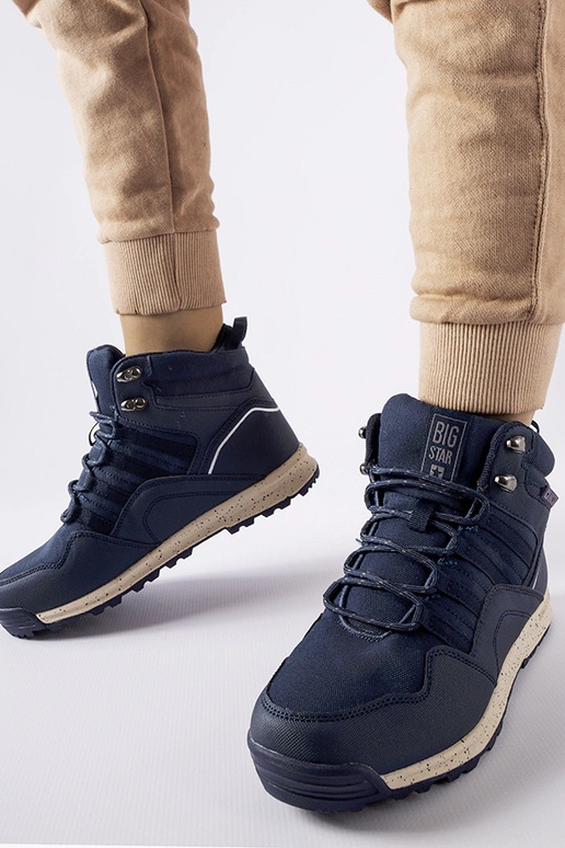 Bottes Big Star bleues KK274611 NAVY