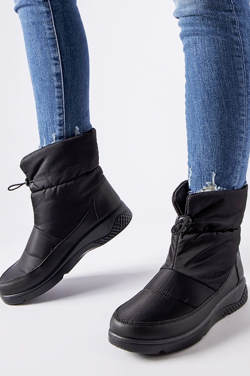 Bottes de neige isolées noires Jensen...