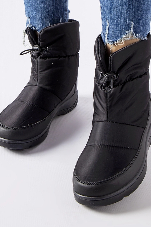 Bottes de neige isolées noires Jensen...