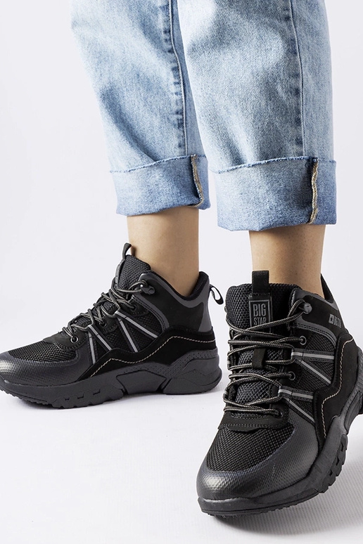 Bottes noires Big Star KK274218