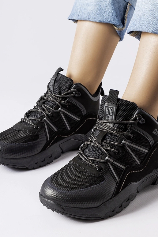 Bottes noires Big Star KK274218