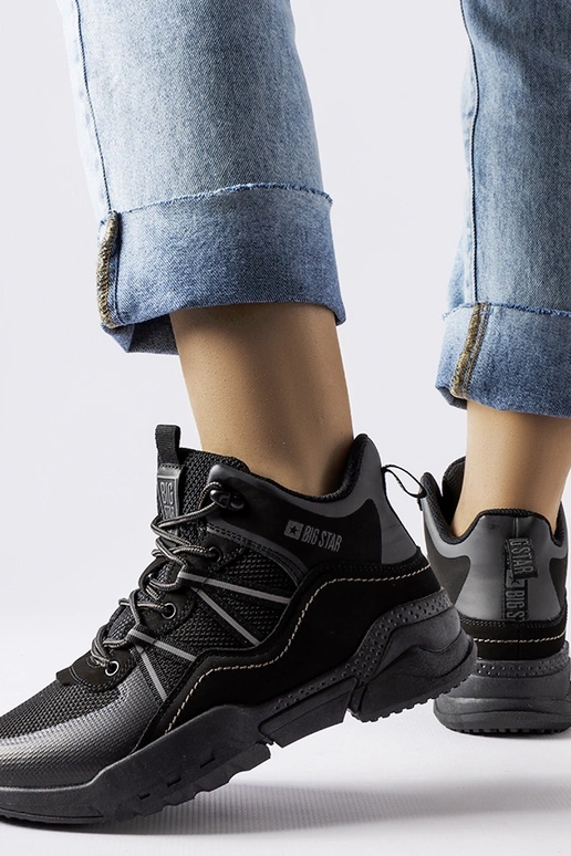 Bottes noires Big Star KK274218