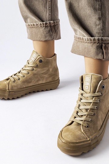 Baskets isolantes beiges...