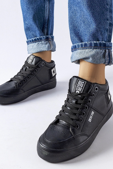 Baskets noires isolées Big Star EE274351