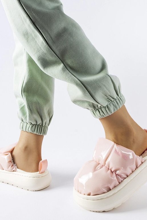 Chaussons isolants roses Big Star...