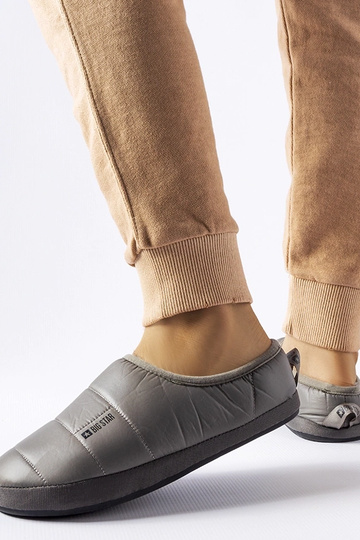 Chaussons d'hiver isolés Big Star KK274603 gris