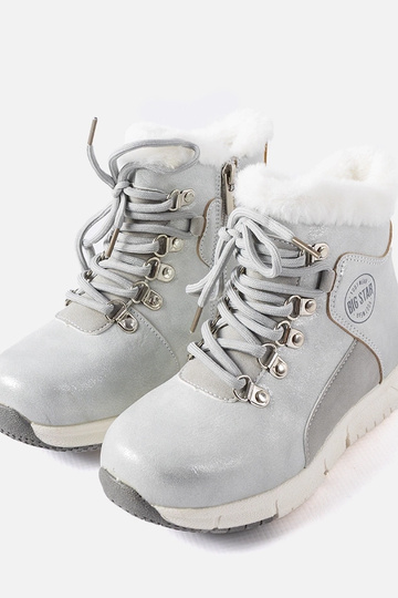 Bottes chaudes pour enfants Big Star KK374178 grises 2