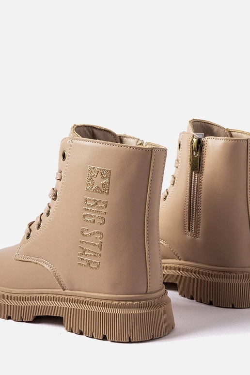 Bottes d'hiver couleur sable, « Big...