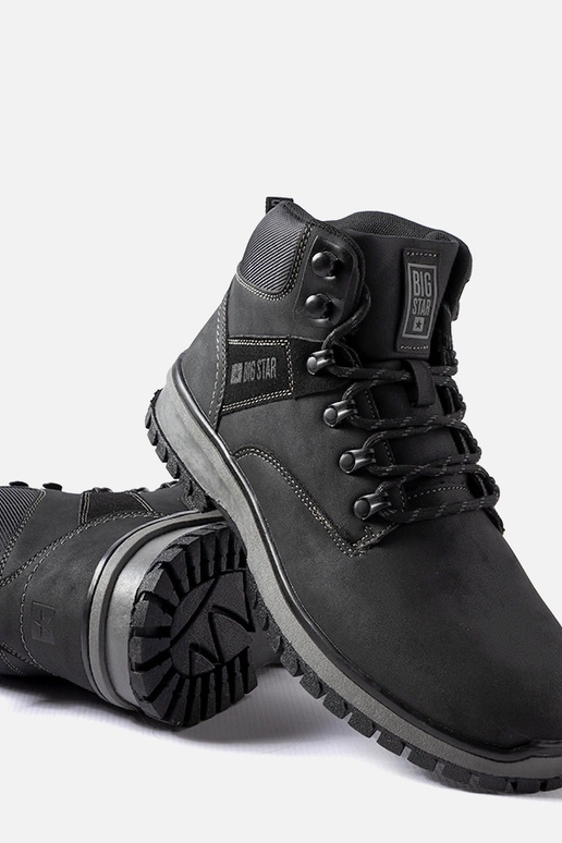 Bottes noires Big Star pour hommes... Bottes noires Big Star pour hommes...