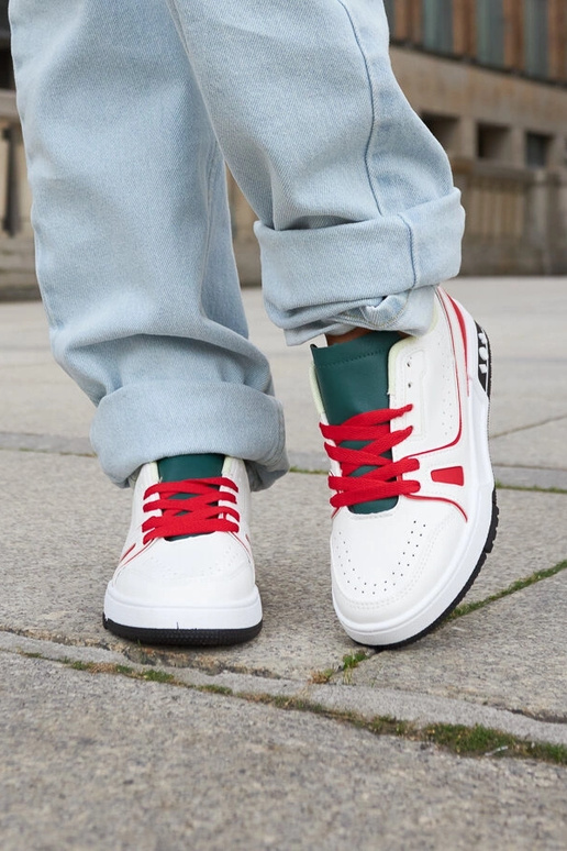 Chaussures Archie rouges et blanches...