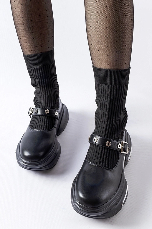 Bottes chaussettes noires Ivana Bottes chaussettes noires Ivana