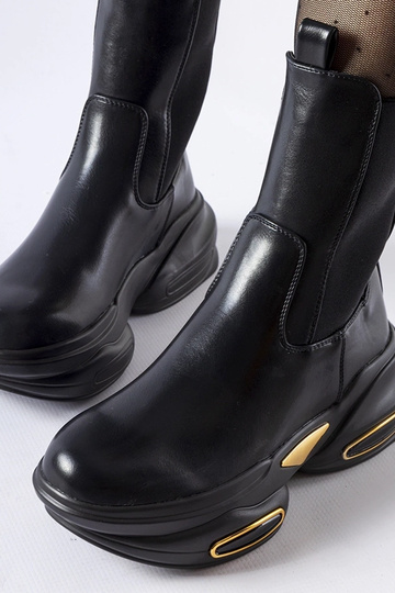 Bottines noires à enfiler... 2