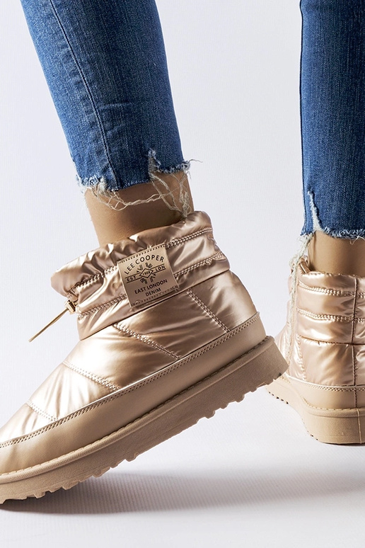 Bottes de neige Lee Cooper Gold... Bottes de neige Lee Cooper Gold...