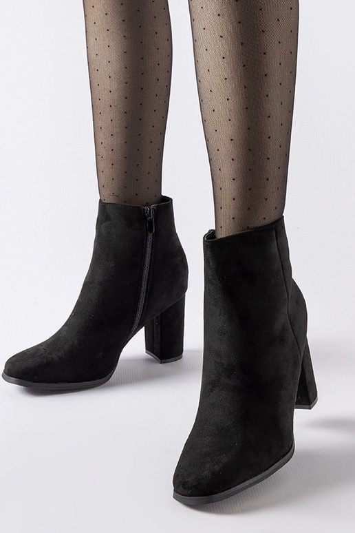 Bottines noires à talon Torricelli Bottines noires à talon Torricelli