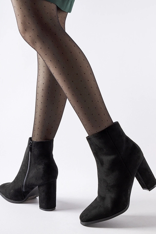 Bottines noires à talon Torricelli Bottines noires à talon Torricelli