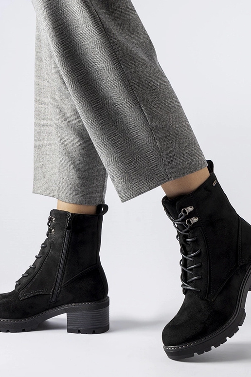 Bottines à lacets noires Clementina Bottines à lacets noires Clementina