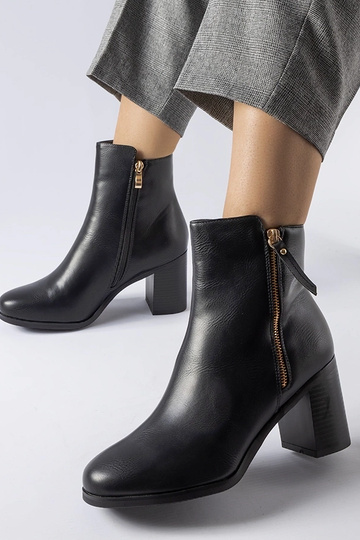 Bottines classiques isolées noires Edilio