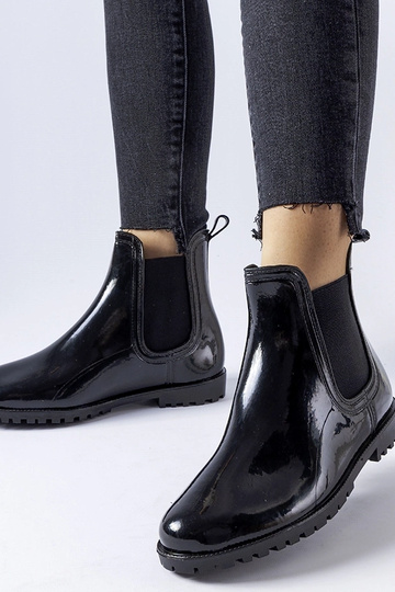Bottines courtes en cuir...