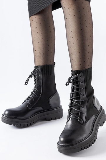 Chaussettes épaisses noires... 2