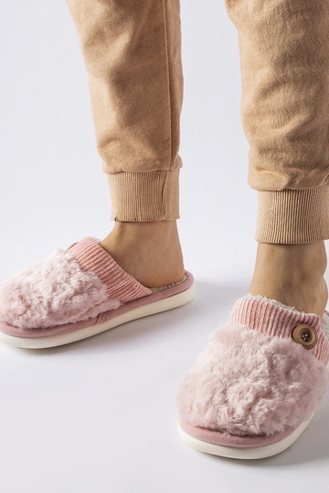 Chaussons isolants roses Lakeland