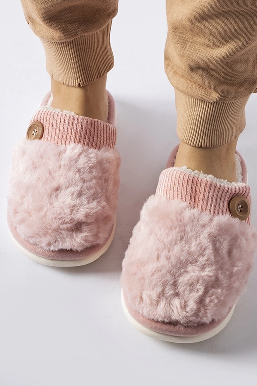 Chaussons isolants roses Lakeland