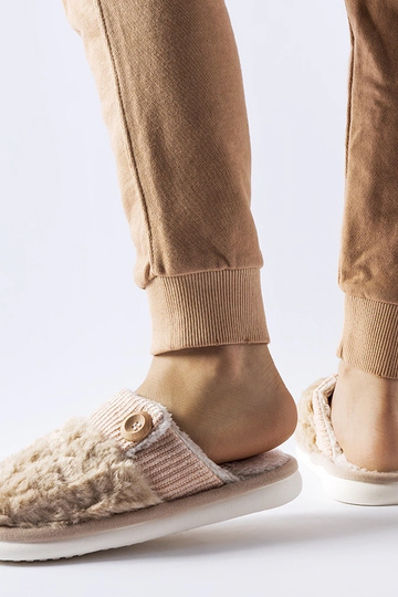 Chaussons isolants beiges Lakeland 2