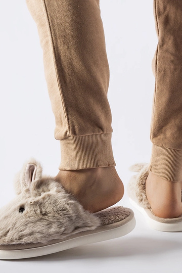 Chaussons chauds beiges... 2