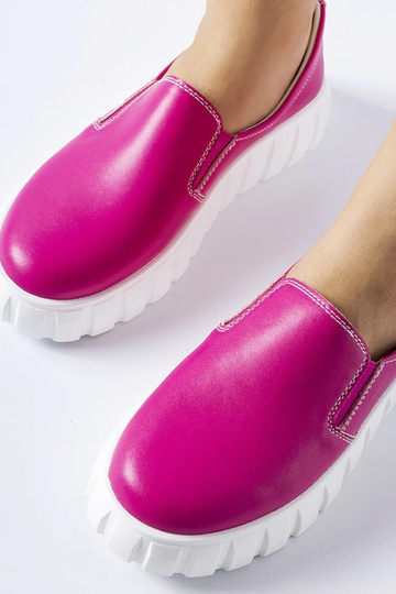 Mocassins roses à enfiler Igreja 2