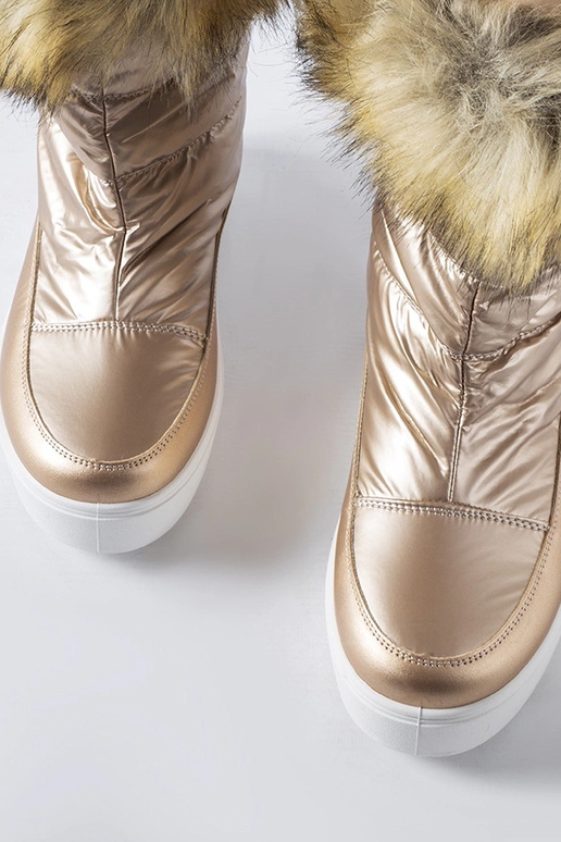 Bottes de neige métalliques avec...