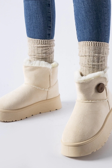 Bottes d'hiver beiges...