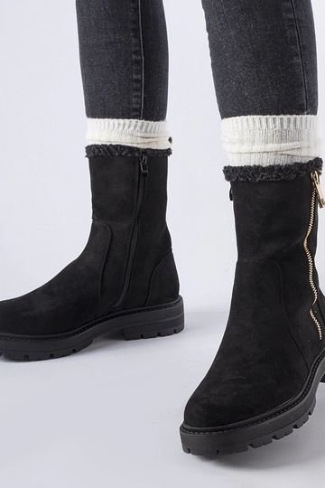 Bottines isolées noires avec fermeture éclair Sunnyslope 2