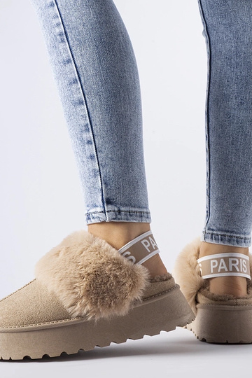 Chaussons isolants beiges... 2