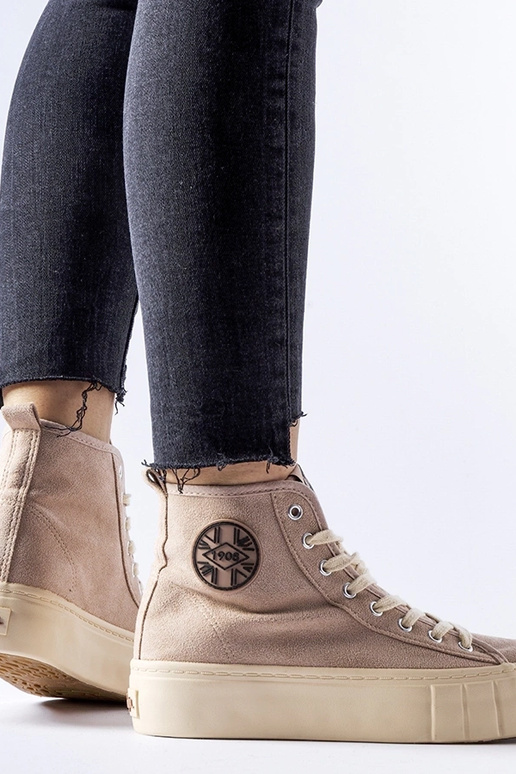 Baskets Lee Cooper beiges...