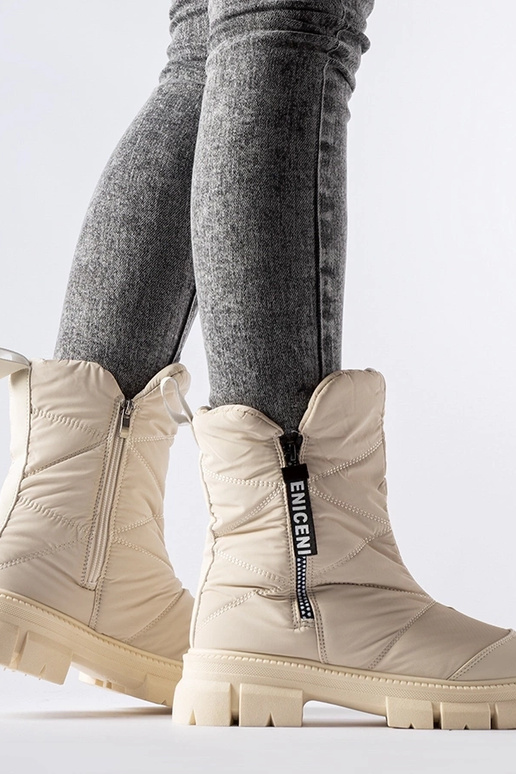 Bottes de neige matelassées isolées...