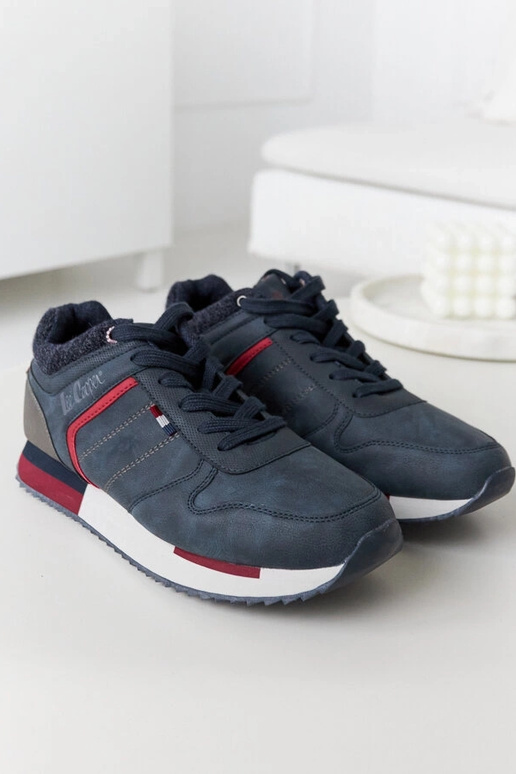 Baskets Lee Cooper bleu marine... Baskets Lee Cooper bleu marine...