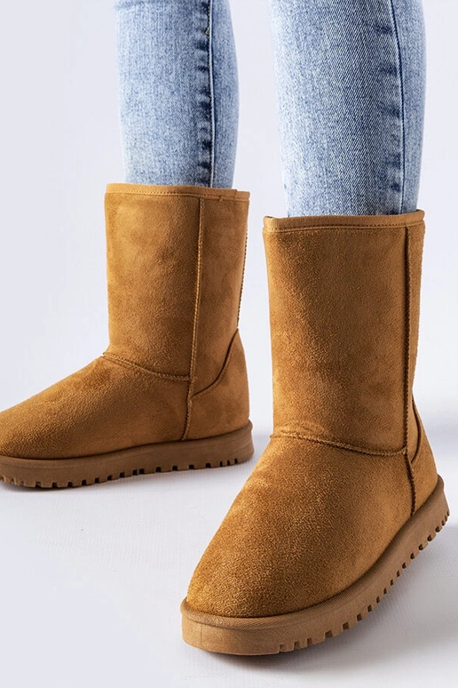 Bottes d’hiver brunes classiques...