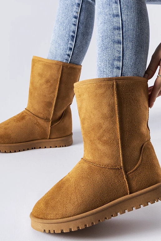 Bottes d’hiver brunes classiques...