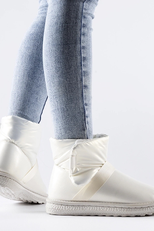 Bottes de neige courtes brillantes...