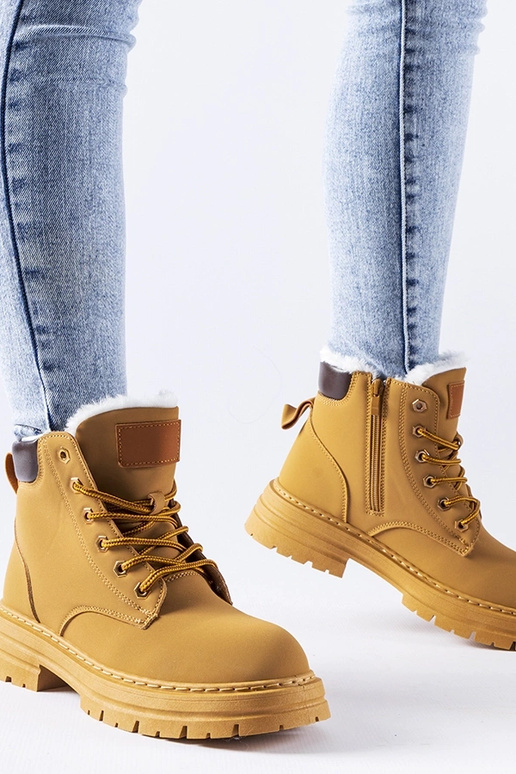 Bottines isolées brunes Stevens Bottines isolées brunes Stevens