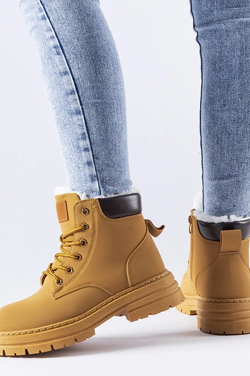 Bottines isolées brunes Stevens Bottines isolées brunes Stevens