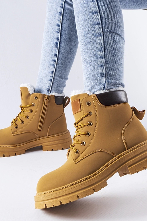 Bottines isolées brunes Stevens Bottines isolées brunes Stevens