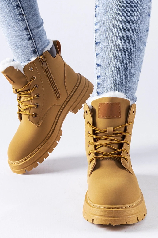 Bottines isolées brunes Stevens Bottines isolées brunes Stevens