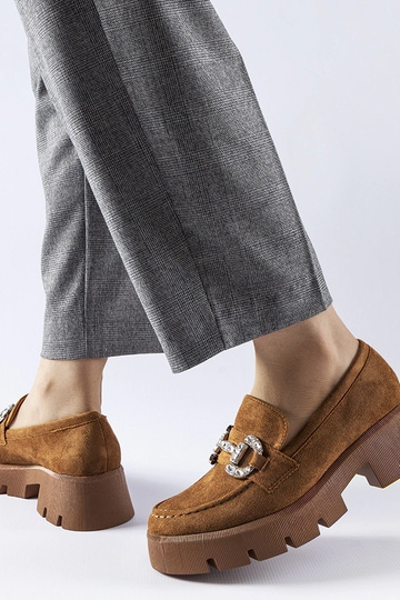 Mocassins marron avec... 2