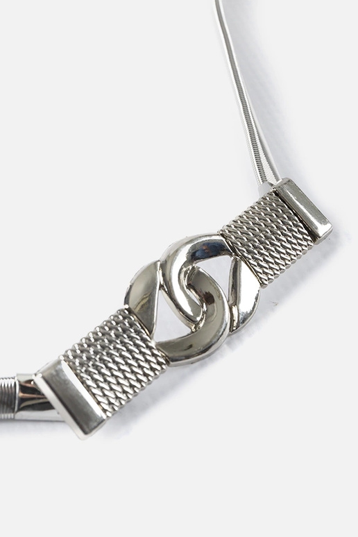 Ceinture fine élastique argentée Leonide Ceinture fine élastique argentée Leonide