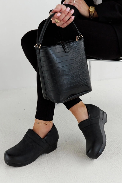 Chaussures à plateforme Montoro noires Chaussures à plateforme Montoro noires