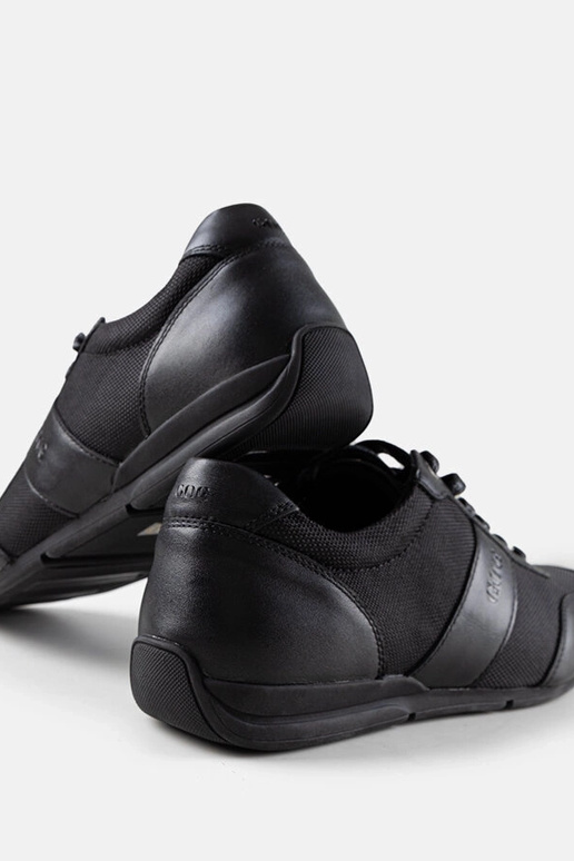 Bottines sneakers pour hommes noires... Bottines sneakers pour hommes noires...